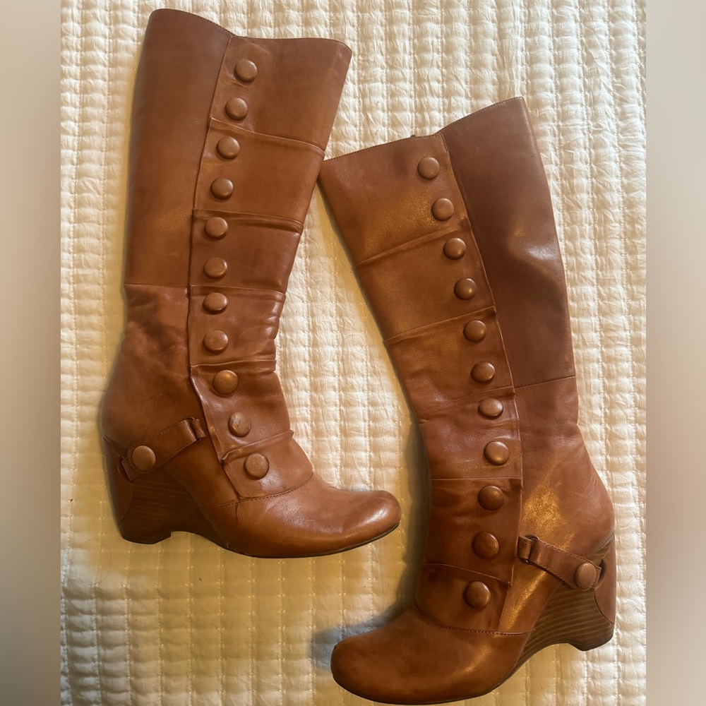 Miz Mooz Siri Boot Cognac Soft Brown Leather